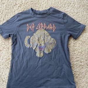 Abercrombie Kids Def Leppard T-shirt Size 9/10